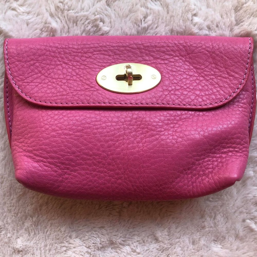Pink Mulberry Clutch (NEVER USED)